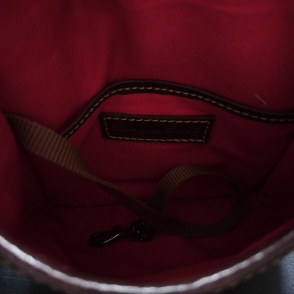 Vintage Dooney and Bourke crossbody bag suade - Picture 7 of 12